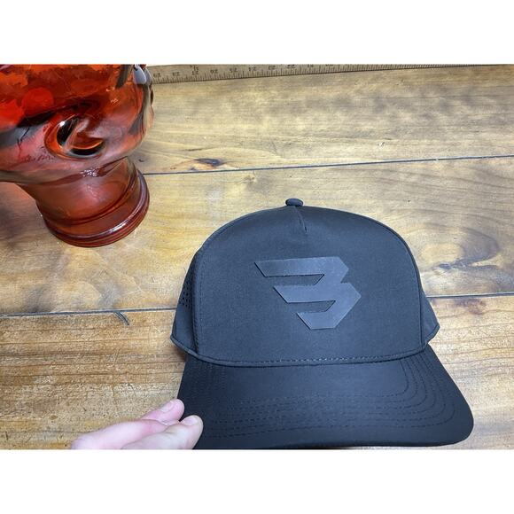 Burlebo Flying B Performance Logo Hat Cap Snapback NWT - Picture 8 of 11